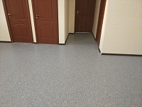 Укладка линолеума 210м2